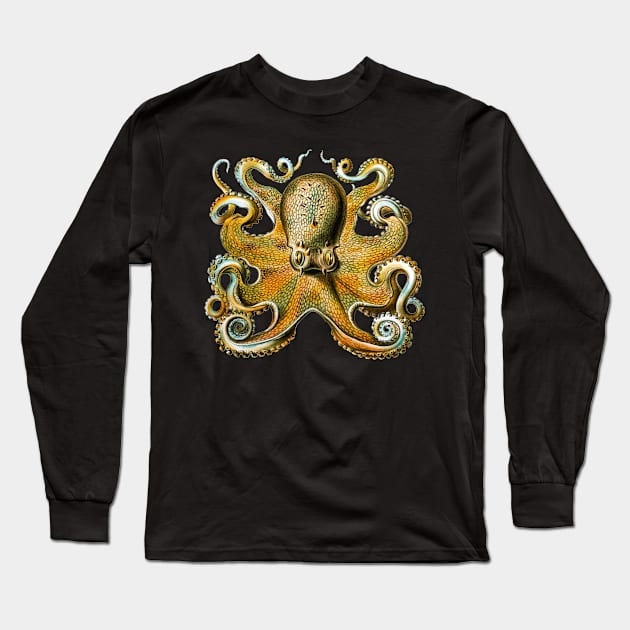 Octopus Long Sleeve T-Shirt by HAMZAKANAAN41